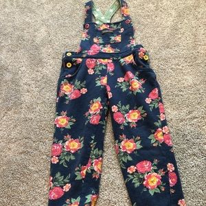 Girls Matilda Jane floral overalls